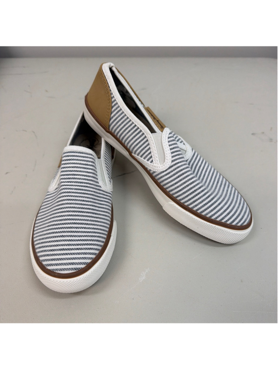 Tommy Bahama Shoes - Tommy Bahama Striped Canvas Slide On Shoes Women's Sz 7.5!